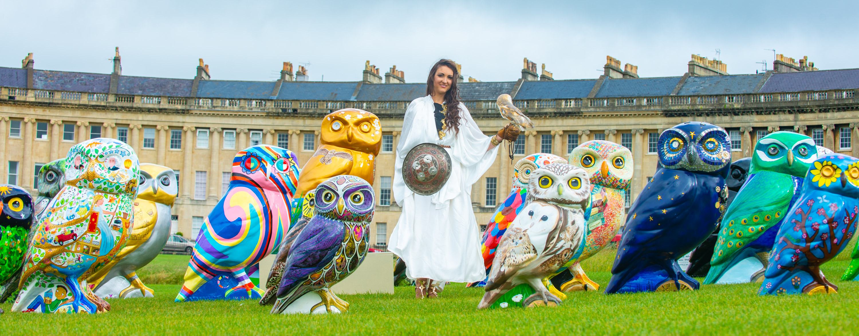 Minervas Owls Of Bath Sculptures Unveiled Highlight Pr Content